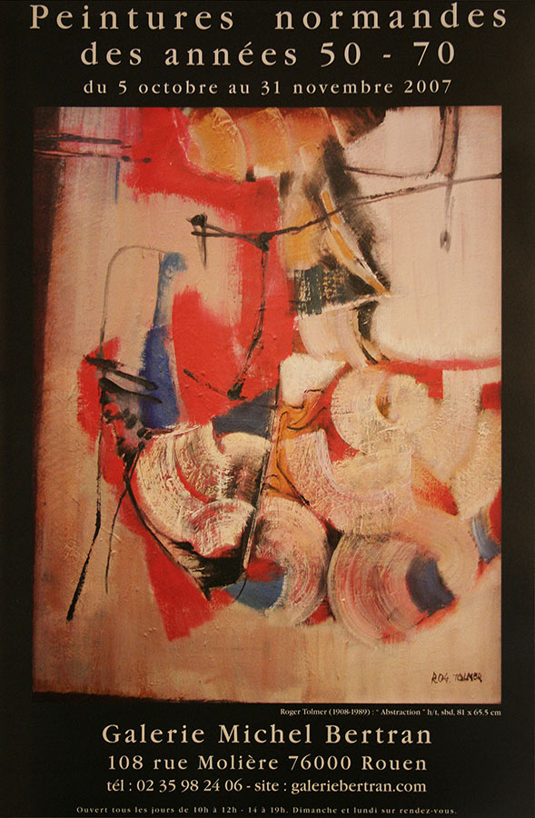 PEINTURES NORMANDES DES ANNEES 1950 à 1970