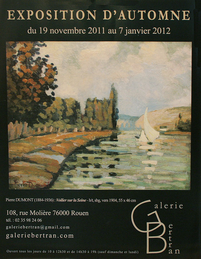 EXPOSITION D'AUTOMNE 2012