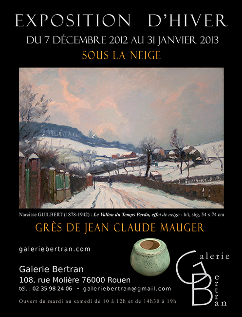 EXPOSITION D’HIVER 2012-2013