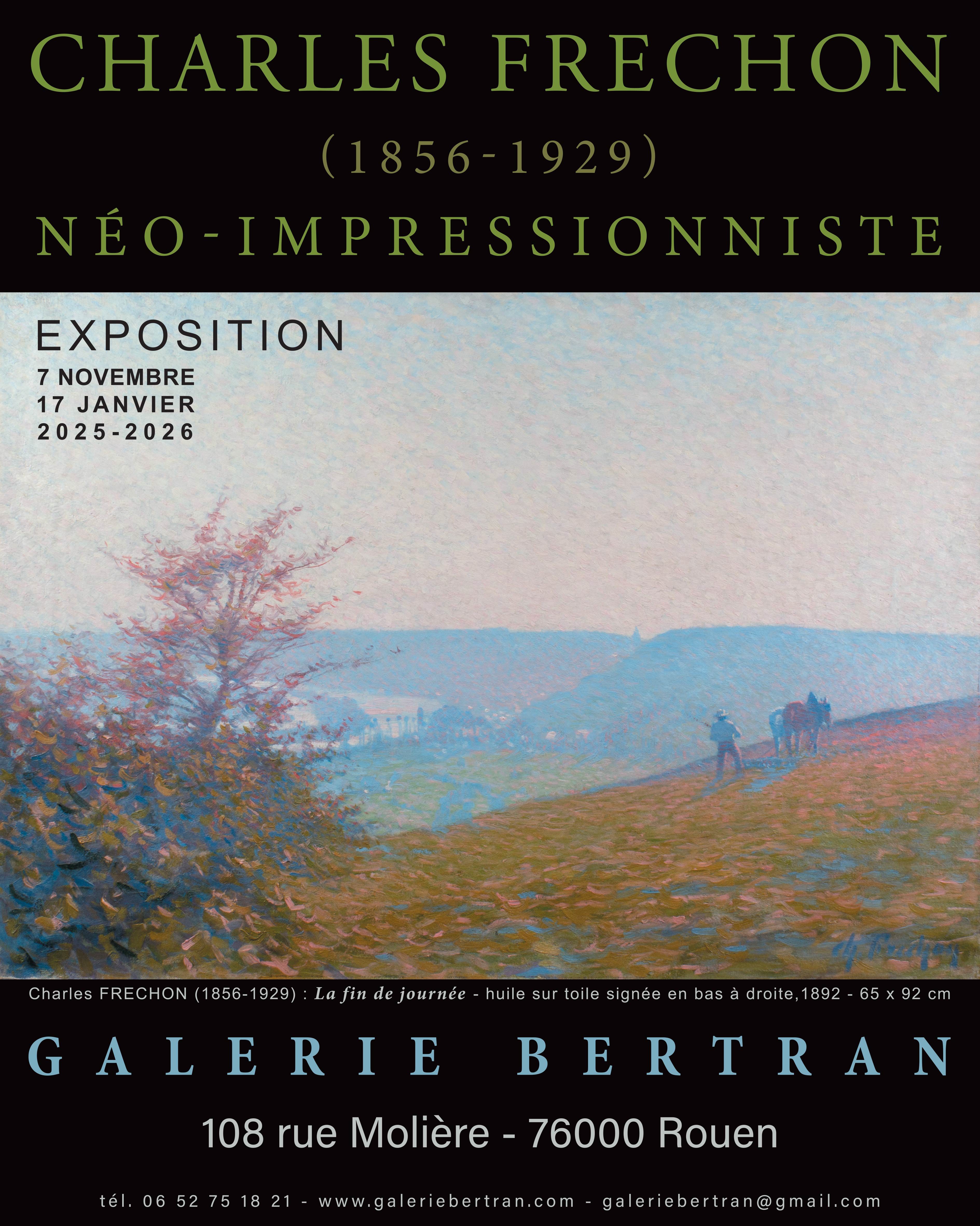 Exposition Charles FRECHON (1856-1929)