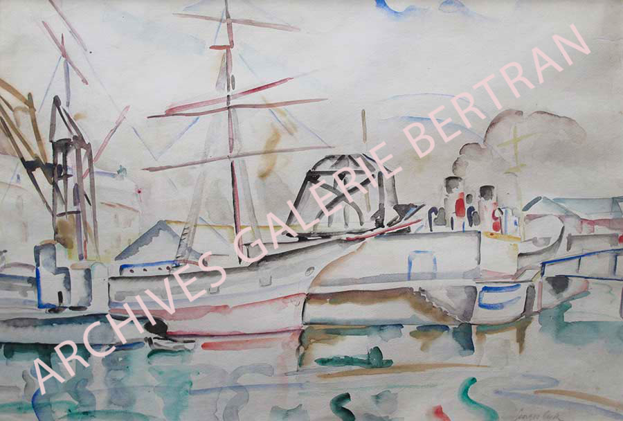 Bateau à quai