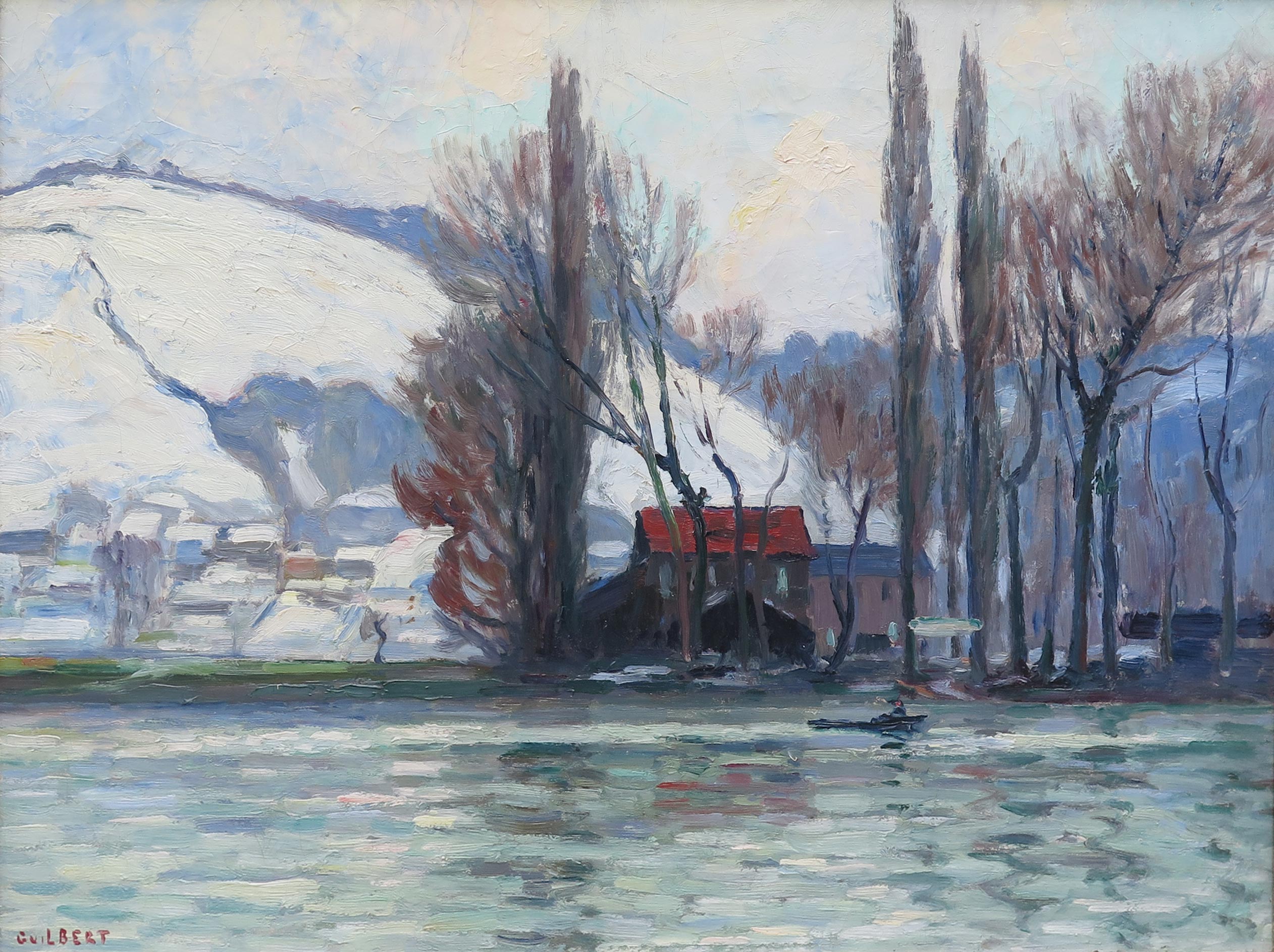 Coteaux de Lescure effet de neige