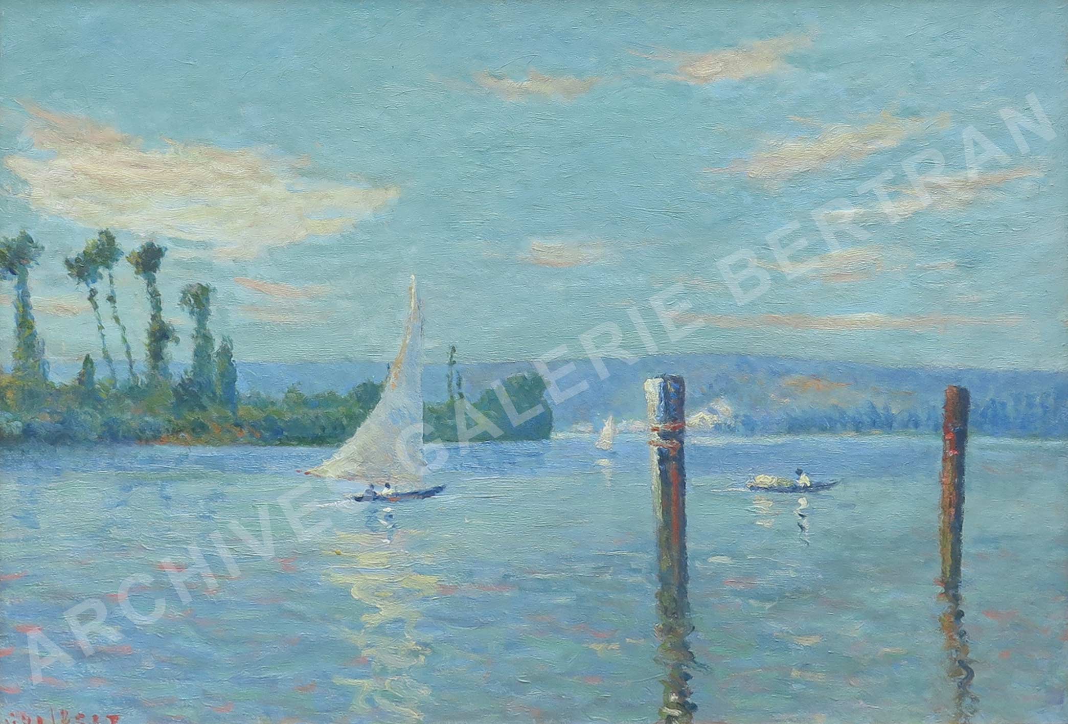 Voiliers sur la Seine