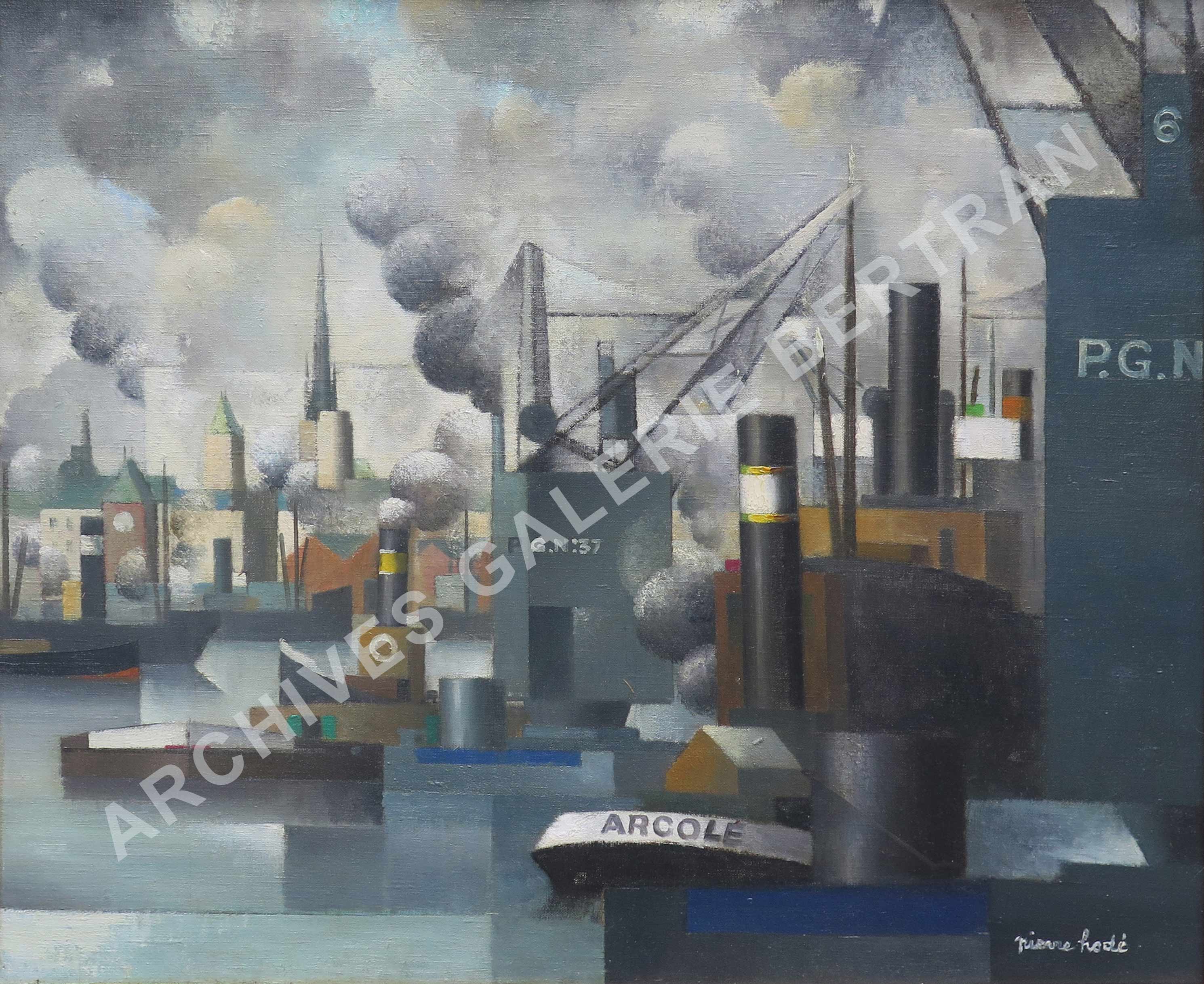 Le port de Rouen