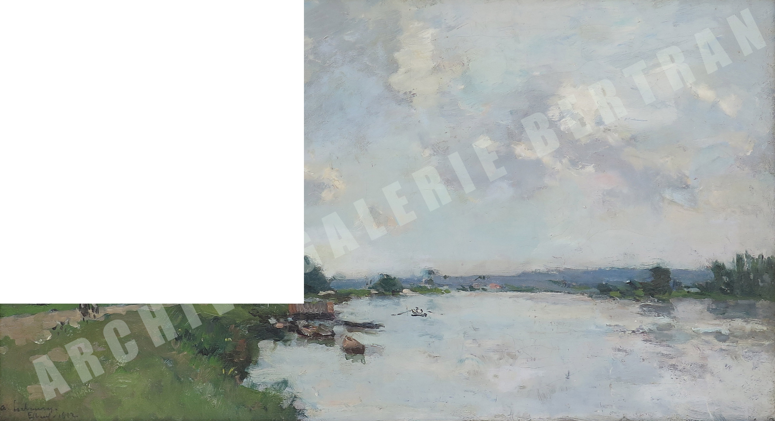 La Seine à Elbeuf