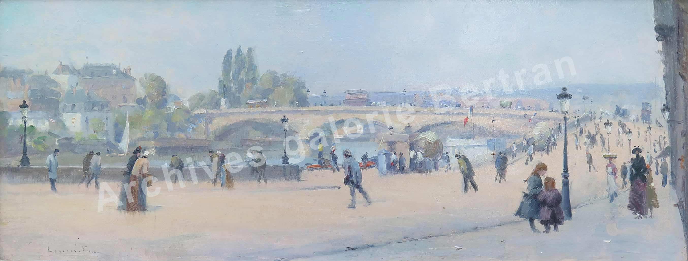 Les quais et le pont Corneille à Rouen