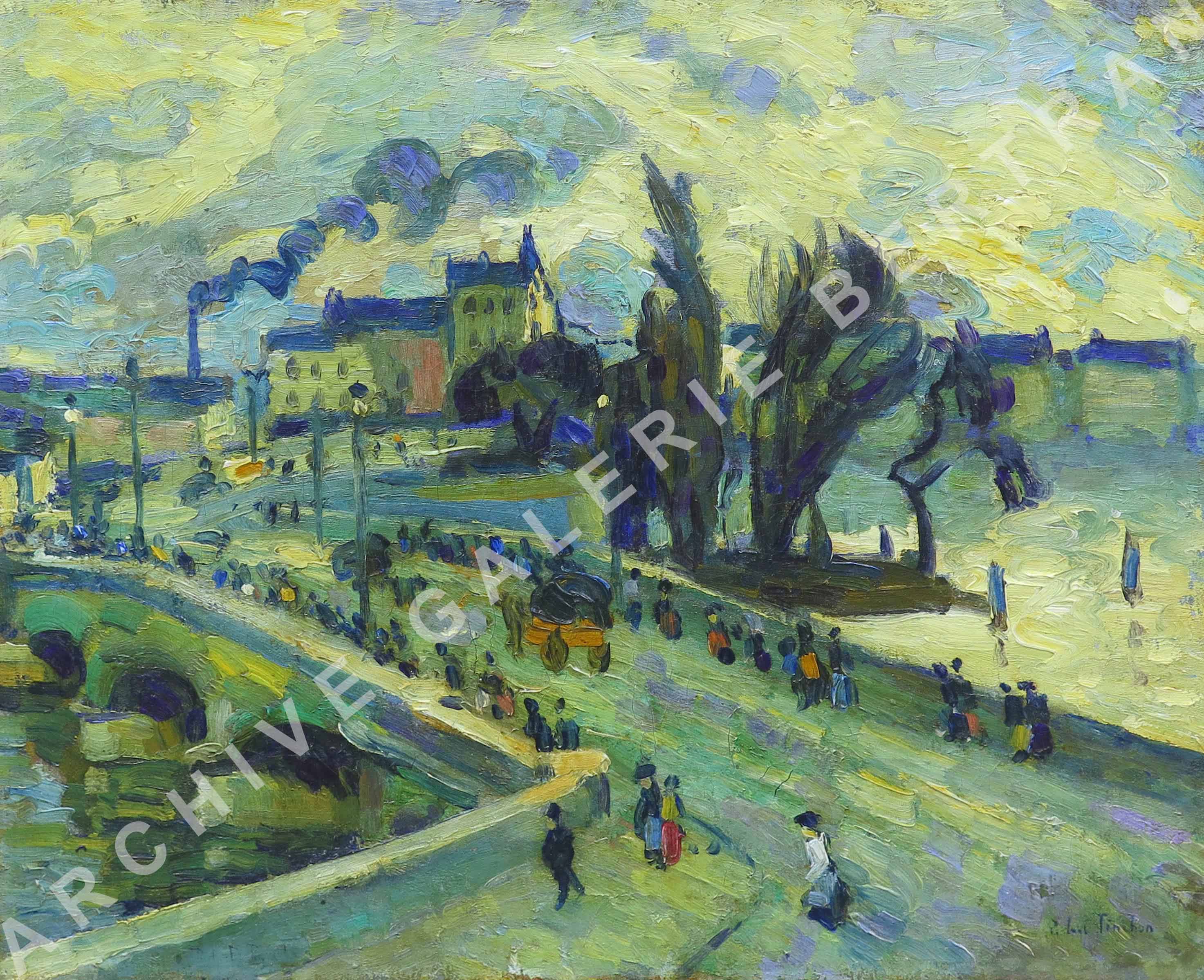 L’île Lacroix, le pont de Pierre