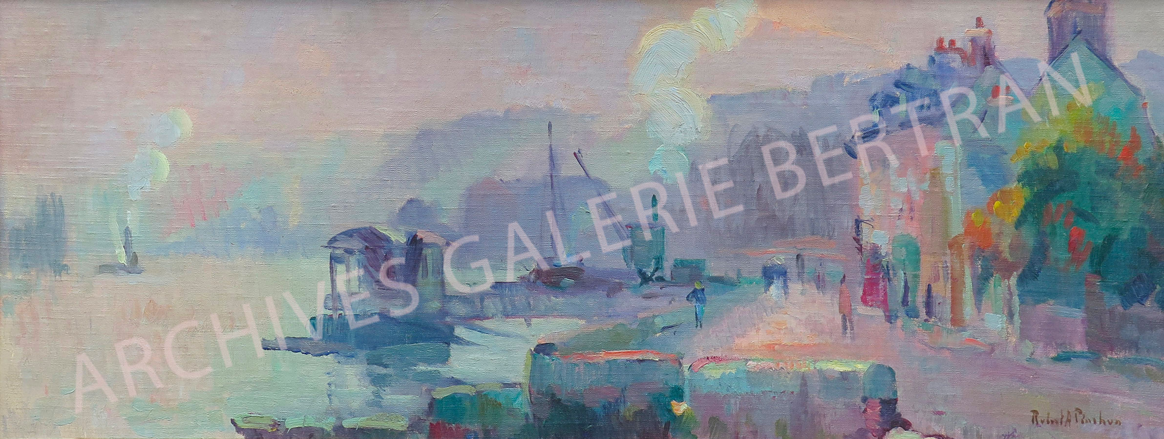 Bord de Seine à Croisset