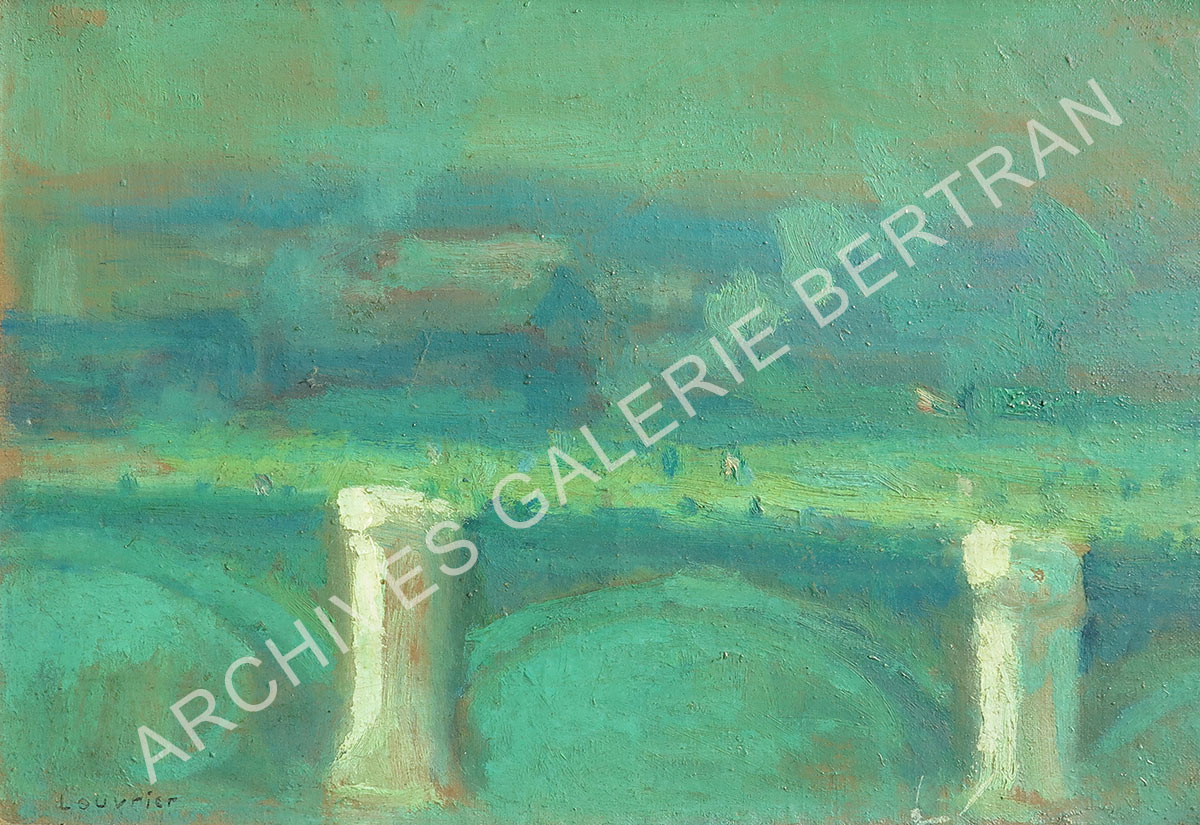 Le pont aux piles blanches