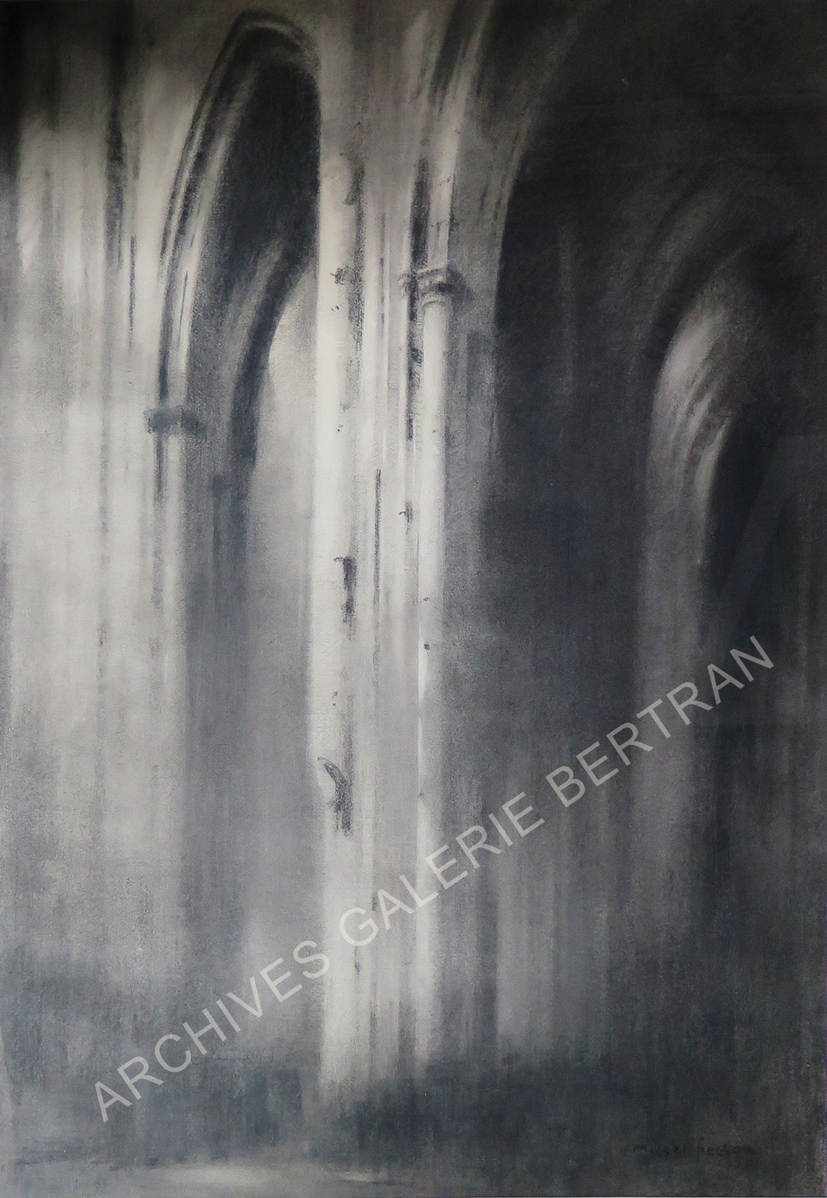 Intérieur de la cathédrale de Rouen
