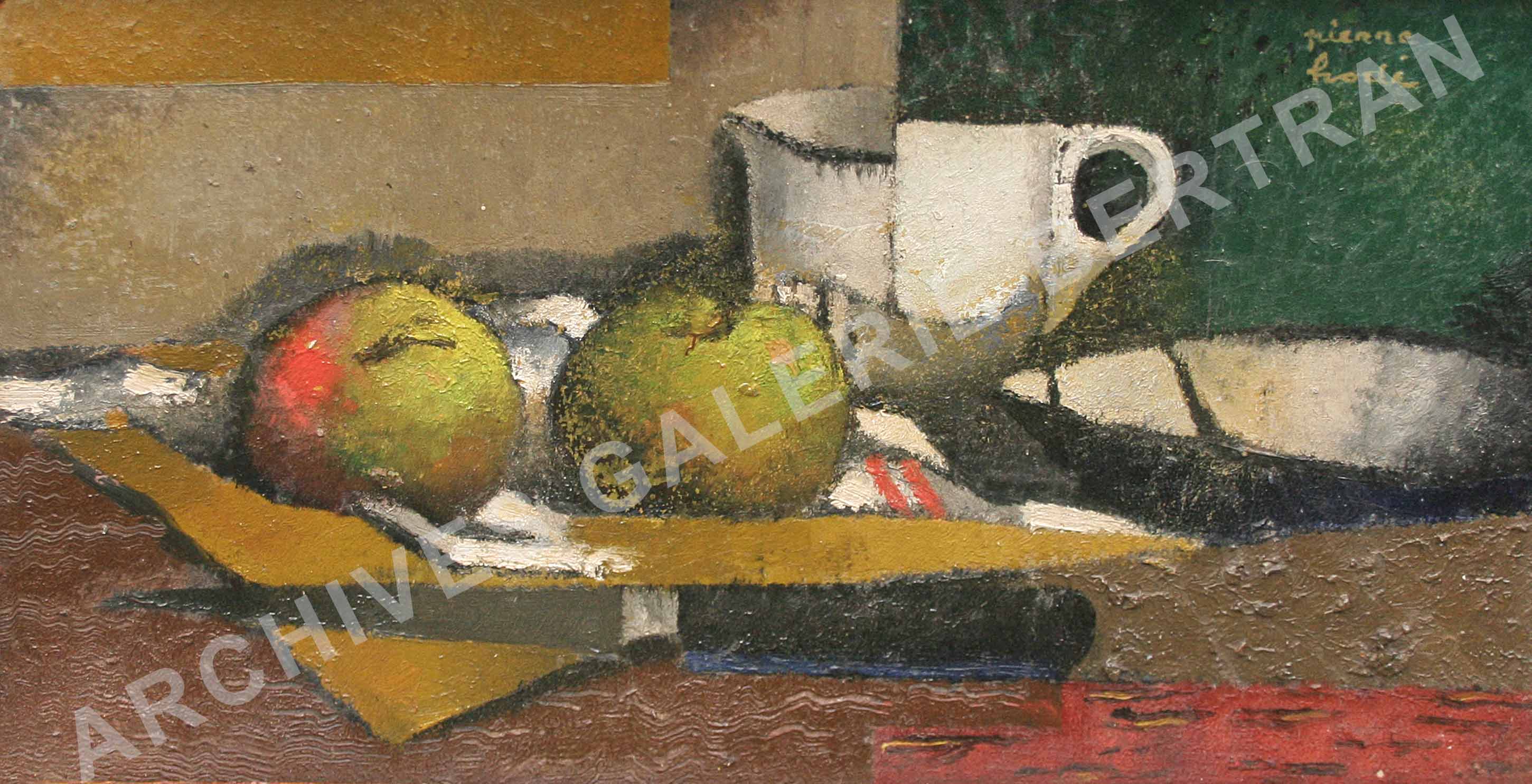 Nature morte aux pommes