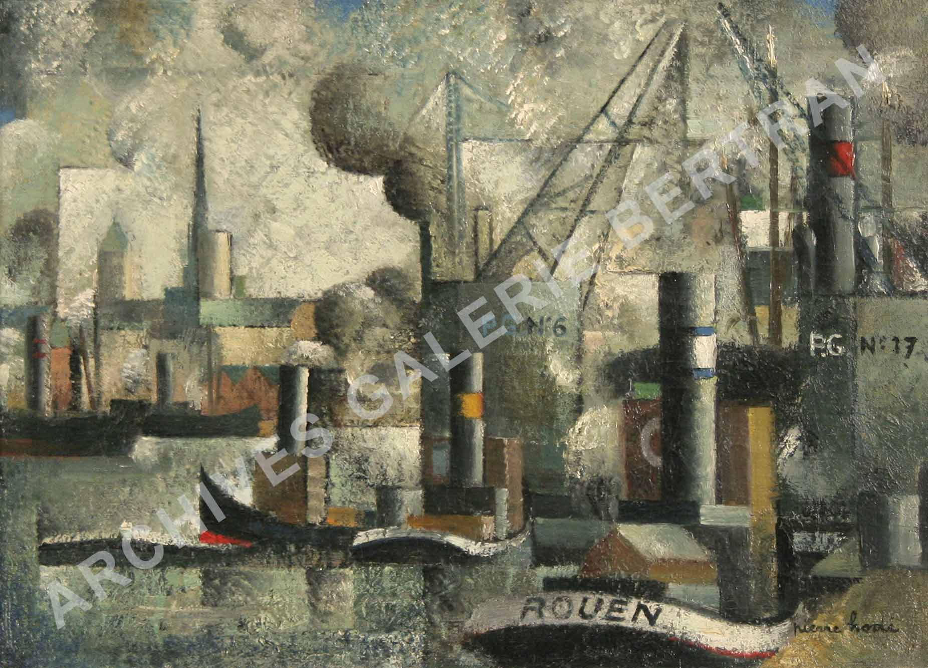 Le port de Rouen