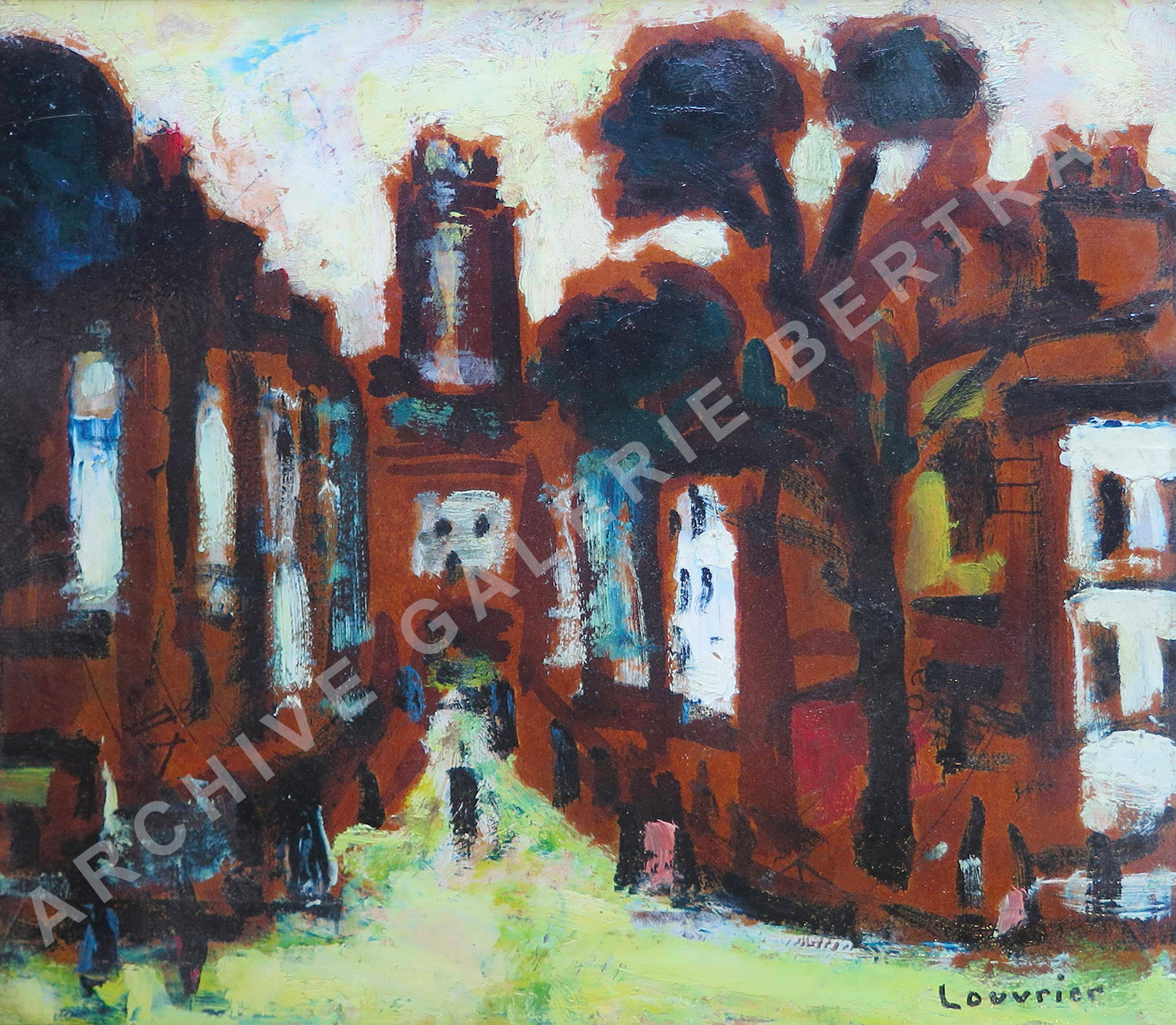 La rue Saint-Hilaire à Rouen
